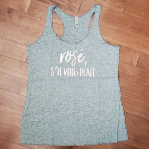 NWOT Rose s'il vous plait tank